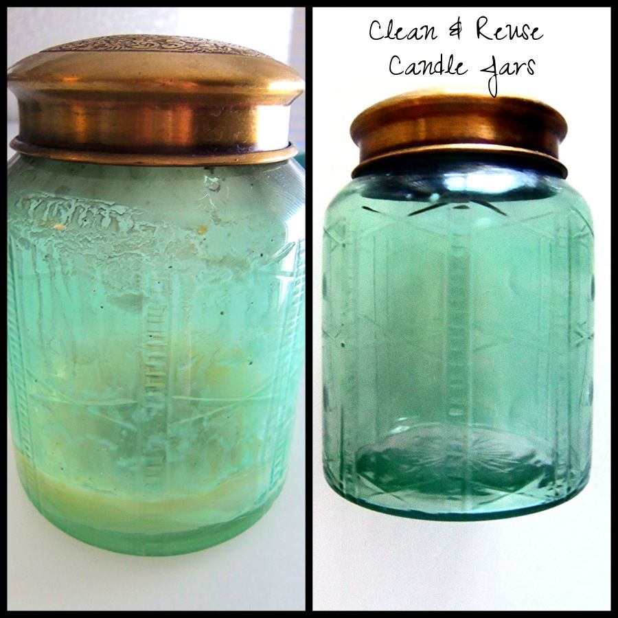 3squeezes How to Clean and Reuse Candle Jars